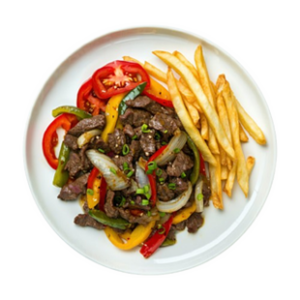 Tabla de carne salteada